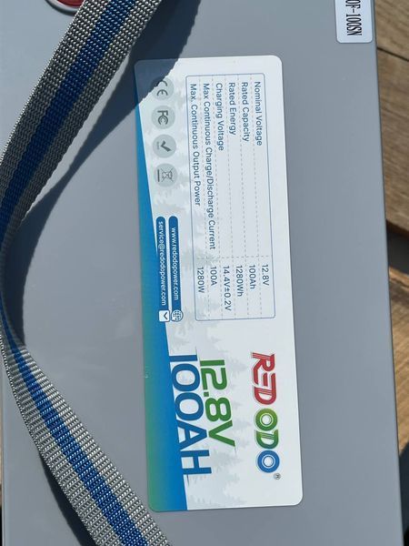 Redodo LiFePO4 12.8V 100Ah Germany АКБ для солнечных систем red12100 фото