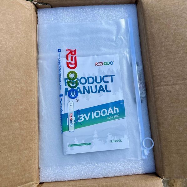 Redodo LiFePO4 12.8V 100Ah Germany АКБ для солнечных систем red12100 фото
