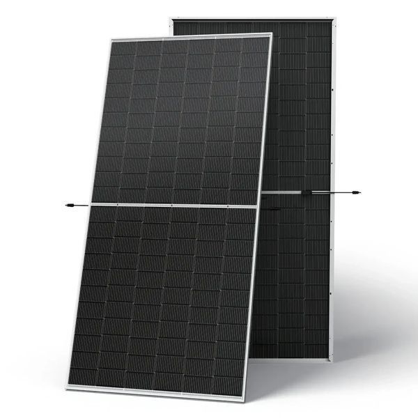 Комплект резервного питания 2.5кВт: инвертор Anenji ANJ-4000W 24V Wi-Fi 4кВт + аккумулятора LiFePO4 Eco-Worthy&nbsp;25.6V 100Ач 2560Wh + Солнечные панели двусторонние: 4&times;Leapton 620W N-Type TOPCon 3078551080 фото