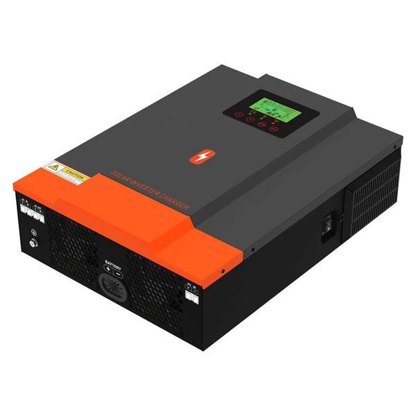 Гібридний інвертор сонячний PowMr 3200W 24V POW-HVM3.2H-24V-N чиста синусоїда 3кВт (Max CH 80A, AC 60) POW-HVM3.2H-24V-N фото