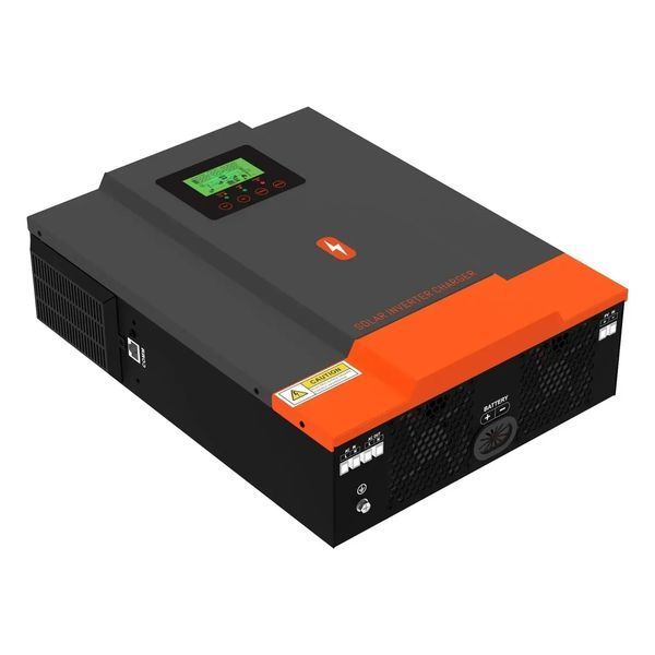 Гібридний інвертор сонячний PowMr 3200W 24V POW-HVM3.2H-24V-N чиста синусоїда 3кВт (Max CH 80A, AC 60) POW-HVM3.2H-24V-N фото