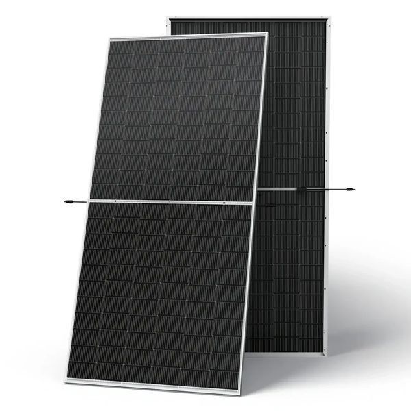 Комплект резервного питания 10кВт: гибридный солнечный инвертор ANJ-HHS-11KW-48V-WIFI + 2&times;аккумулятора LiFePO4 Eco-Worthy&nbsp;25.6V 100Ач 2560Wh + Солнечные панели двусторонние: 16&times;Leapton 620W N-Type TOPCon 3078664706 фото