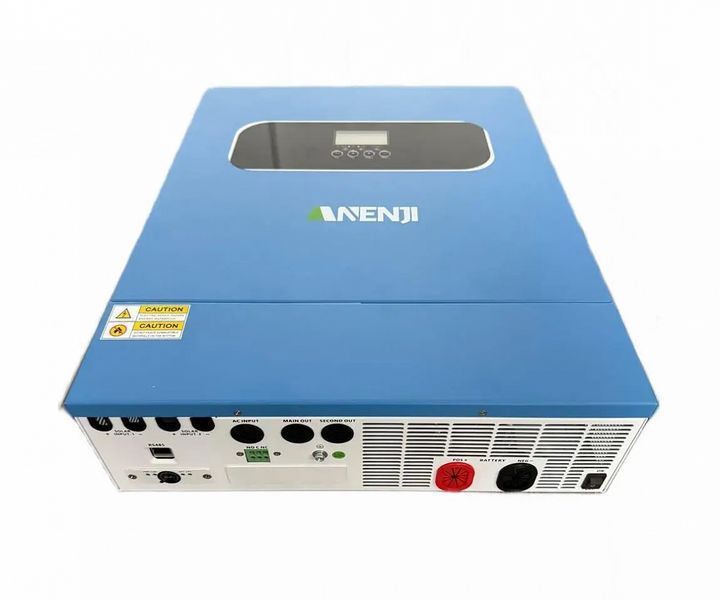 Комплект резервного питания 10кВт: гибридный солнечный инвертор ANJ-HHS-11KW-48V-WIFI + 2&times;аккумулятора LiFePO4 Eco-Worthy&nbsp;25.6V 100Ач 2560Wh + Солнечные панели двусторонние: 16&times;Leapton 620W N-Type TOPCon 3078664706 фото