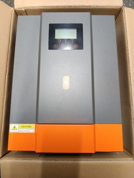 Комплект резервного живлення 3кВт: інвертор PowMr 3200W 24V POW-HVM3.2H-24V-N + акумулятора LiFePO4 Eco-Worth 25.6V 100Агод 2560Wh HVM3.2H-24V-N+EcoWorth25 фото