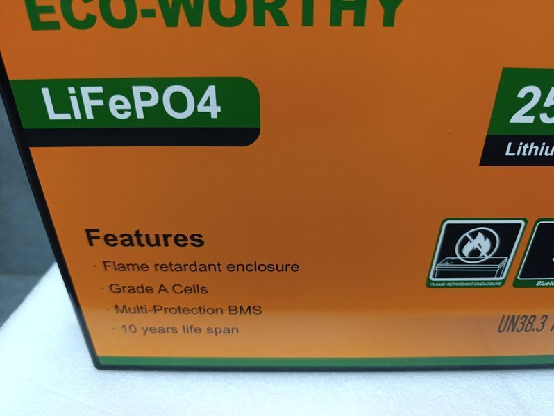 Комплект резервного живлення 3кВт: інвертор PowMr 3200W 24V POW-HVM3.2H-24V-N + акумулятора LiFePO4 Eco-Worth 25.6V 100Агод 2560Wh HVM3.2H-24V-N+EcoWorth25 фото