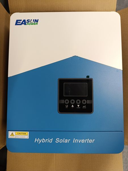 Комплект резервного живлення 4.2кВт: інвертор EASUN 4.2kW 24V ISolar-SMH-III + акумулятора LiFePO4 Eco-Worthy 25.6V 100Агод 2560Wh EAS-4200-24V+EcoWorth25 фото