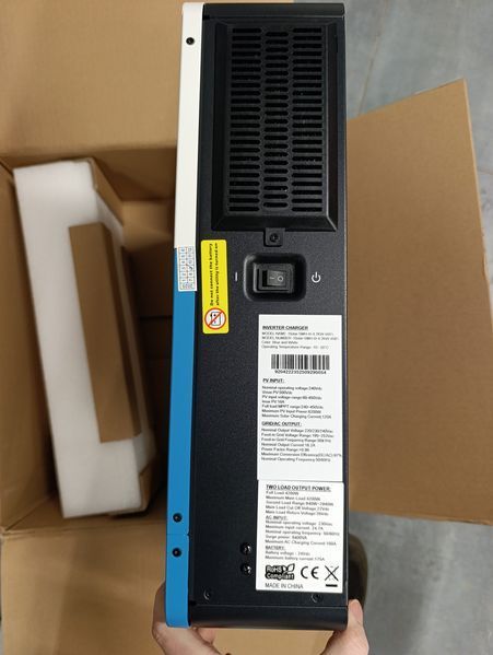 Комплект резервного живлення 4.2кВт: інвертор EASUN 4.2kW 24V ISolar-SMH-III + акумулятора LiFePO4 Eco-Worthy 25.6V 100Агод 2560Wh EAS-4200-24V+EcoWorth25 фото