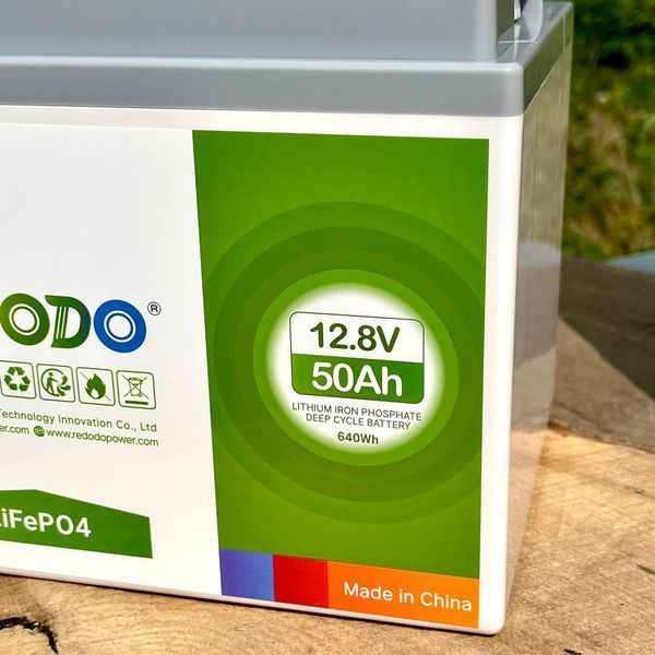 Акумулятор&nbsp;Redodo LiFePO4 12.8v 50Ah PRO red1250 фото