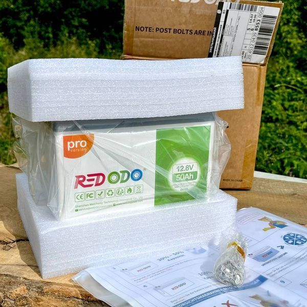 Акумулятор&nbsp;Redodo LiFePO4 12.8v 50Ah PRO red1250 фото