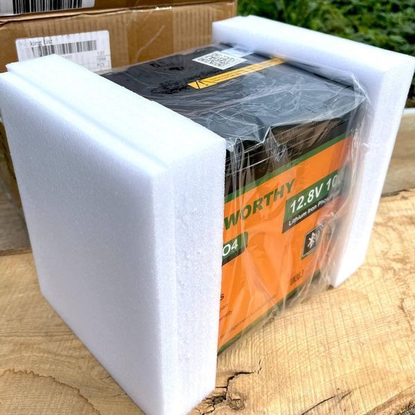 Комплект резервного живлення 2кВт: інвертор Anenji 2000W 12V ANJ-2000W-12V + акумулятора LiFePO4 Eco-Worthy 12.8V 100Агод 1280Wh ANJ-2000-12V+Eco-Worthy фото
