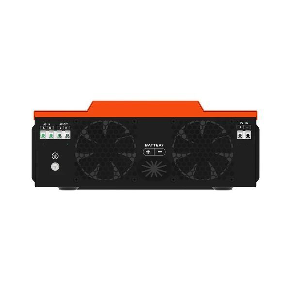 Гібридний інвертор сонячний PowMr 1600W 12V POW-HVM2H-12V-N 1.6kW 12V чиста синусоїда (2000VA/1600W, Max CH 80A, AC 60) POW-HVM2H-12V-N фото